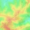 Les Petits Feullis topographic map, elevation, terrain