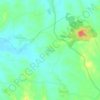 Malana topographic map, elevation, terrain
