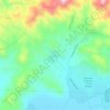 Sağancı topographic map, elevation, terrain