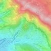 Monte Fiascone / Metlica topographic map, elevation, terrain