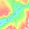 Dunton topographic map, elevation, terrain