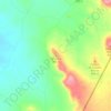 La Gorra topographic map, elevation, terrain