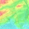 Greenknowe topographic map, elevation, terrain