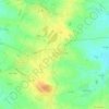 La Rabière topographic map, elevation, terrain