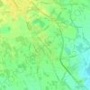 Campagnola topographic map, elevation, terrain