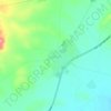 Bir Mcherga topographic map, elevation, terrain