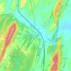 Warfordsburg topographic map, elevation, terrain