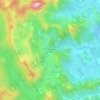 Destacamento de Baixo topographic map, elevation, terrain