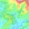 Bocchignano topographic map, elevation, terrain