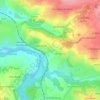 La Boilerie topographic map, elevation, terrain
