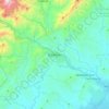 Barinitas topographic map, elevation, terrain