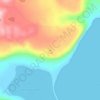 Loki topographic map, elevation, terrain