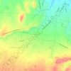 Deftera topographic map, elevation, terrain