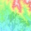 Jeori topographic map, elevation, terrain