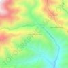 Luciano Restrepo topographic map, elevation, terrain