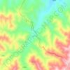 南口 topographic map, elevation, terrain