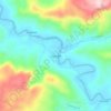 Guayabal topographic map, elevation, terrain