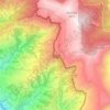 Sonada topographic map, elevation, terrain