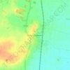 Hutton Cranswick topographic map, elevation, terrain