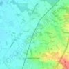 Nellinghof topographic map, elevation, terrain