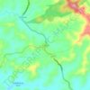 El Salto topographic map, elevation, terrain