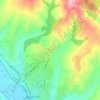 Младеновац (село) topographic map, elevation, terrain