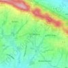 Schnathorst topographic map, elevation, terrain