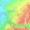 Champien topographic map, elevation, terrain