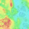 Heiland topographic map, elevation, terrain