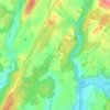 They-en-Sorans topographic map, elevation, terrain