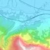 Loutra Thermopilon topographic map, elevation, terrain