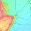 Sohna topographic map, elevation, terrain