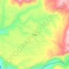 Galpon topographic map, elevation, terrain