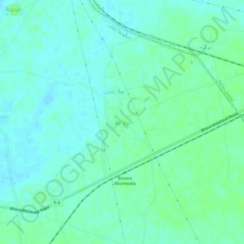 Boola Bala topographic map, elevation, terrain