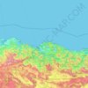 Andraka topographic map, elevation, terrain