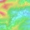 Alto do Redentor topographic map, elevation, terrain