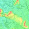 Bedburg-Hau topographic map, elevation, terrain