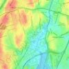 Parkside topographic map, elevation, terrain