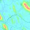 Thunandahena topographic map, elevation, terrain