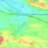 Inning topographic map, elevation, terrain