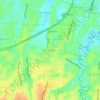 Pedurenan topographic map, elevation, terrain