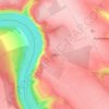 Subich topographic map, elevation, terrain