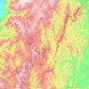 Cordillera de Cutuntza topographic map, elevation, terrain