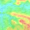 La Chuberdière topographic map, elevation, terrain
