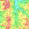 Le Pech de Diane topographic map, elevation, terrain