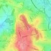 Beacon Hill topographic map, elevation, terrain