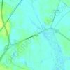 Pocotaligo topographic map, elevation, terrain