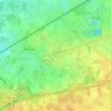 Paradijs topographic map, elevation, terrain