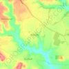 Balscote topographic map, elevation, terrain