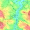 Kottschallings topographic map, elevation, terrain